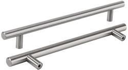 Lontan rozsdamentes acél bútorfogantyú, 160 mm tengelytáv - 10 db (LS201BSS96)