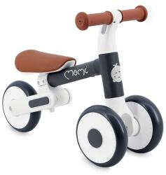 MoMi DEX Gyerek Futóbicikli 1-3 Éves Lányoknak és Fiúknak, Összecsukható Keret, Állítható Nyereg, Defektmentes Műanyag Kerekek, 2 kg, Grafit