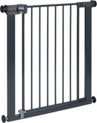 Safety 1st Easy Close fém biztonsági kapu gyerekeknek, 73-80 cm (max. 108 cm), egykezes zárás, szürke