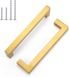 Lontan LSJ12GD bútor sínfogantyú, 128 mm, arany - 6 db (LSJ12GD)