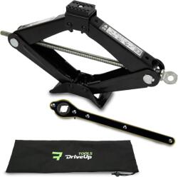 DriveUpTools 2T hidraulikus ollós autóemelő - 395 mm emelési magasság, vízálló táskával