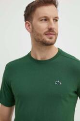 Lacoste t-shirt férfi pamut - zöld XS - answear - 16 990 Ft