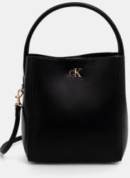 Calvin Klein keresztpántos táska női műbőr - fekete Univerzális méret - answear - 55 890 Ft