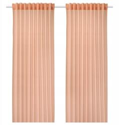 IKEA Hilja Függöny, 1 pár, narancssárga, 145x300cm (90596675)