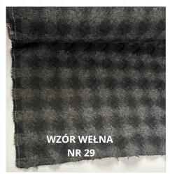  Gyapjú szövet kabát minta (wzór 29)