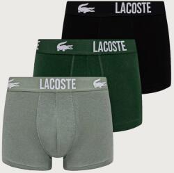 Lacoste boxeralsó férfi pamut elasztánnal 3-as csomag - zöld L