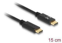 Delock USB 3.1 Type-C(M) / USB 3.1 Type-C(M) 0.15m kábel DeLock 85356