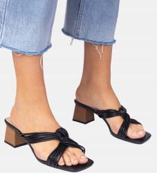 Gemre Lilea fekete elegáns flip-flop papucs 41-es méret (H8-385 BLACK)
