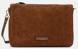Gianni Chiarini keresztpántos táska női velúrbőr NORA POUCH - barna Univerzális méret - answear - 52 990 Ft