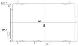 MTR Condensator, climatizare MTR 13054512 (13054512) - fixbox