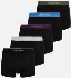 Calvin Klein Underwear boxeralsó férfi pamut elasztánnal 5-es csomag - fekete XL - answear - 29 890 Ft