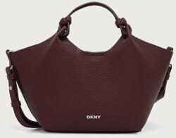 DKNY keresztpántos táska női műbőr PAULA - burgundia Univerzális méret
