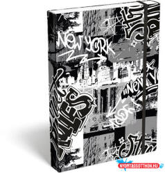 LIZZY Füzetbox, A4, LIZZYSULI, "Street Rules (COR_TICLFBSRA4)