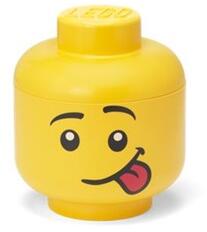 LEGO Doboz LEGO fej, kicsi, Silly tárolódoboz, (40310806)