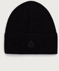 Moose Knuckles beanie férfi gyapjú hozzáadásával - fekete Univerzális méret