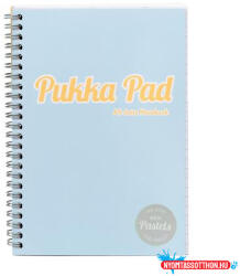 Pukka Pad Spirálfüzet, A5, vonalas, 100 lap, PUKKA PAD "Pastel Jotta Pad", vegyes szín (COR_PUP2011V)