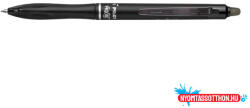 Pilot Rollertoll, 0, 35 mm, törölhető, nyomógombos, PILOT "Frixion Ball Plus", fekete (COR_PFBPF)