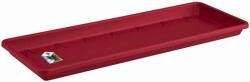 Elho Barcelona trough saucer 40 cm cranberry red színű ládához, műanyag alátét