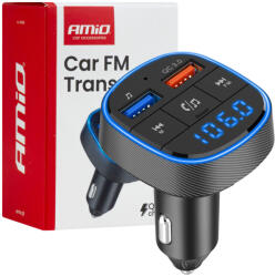 AMiO FM Transmitter, 12V/24V - AMIO
