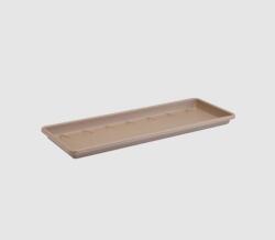 Elho Barcelona Trough Saucer 90 cm Taupe műanyag balkonláda alátét