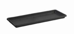 Elho Barcelona Trough Saucer 50 cm Anthracit műanyag balkonláda alátét