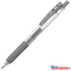 Zebra Zseléstoll, 0, 33 mm, nyomógombos, ZEBRA "Sarasa Clip", szürke (COR_TZ35131)