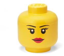 LEGO® Doboz LEGO fej, nagy, Girl tárolódoboz 240 x 268 x 240 mm (40321725)