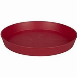 Elho Loft Urban Saucer Round 28 cm Cranberry műanyag alátét