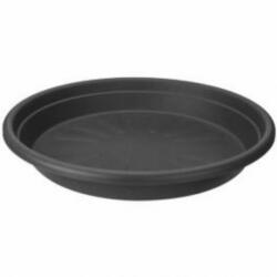 Elho Universal Saucer Round 21 cm Vintage Black műanyag alátét