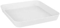 Elho Loft Urban Saucer Square White műanyag alátét 28 cm