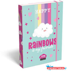 LIZZY Füzetbox, A5, LIZZYSULI, "Lollipop Rainbow (COR_TICLFBLRA5)