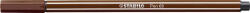 STABILO Filctoll, 1 mm, STABILO "Pen 68", barna (COR_TST6845)