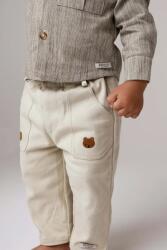 Donsje gyerek pamut nadrág Kassim Trousers Bear - bézs 104