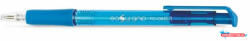 FlexOffice Golyóstoll, 0, 4 mm, nyomógombos, FLEXOFFICE "EasyGrip", kék (FOGT08K) - nyomtassotthon