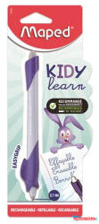 Maped Írástanuló rollertoll, 0, 7 mm, radírozható, MAPED "KIDY Learn MAGIC", nyuszi, lila (COR_IMA229600)