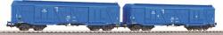 Piko 58271 Nagy rakterű eltolható zárt teherkocsi készlet, 401Ka, PKP VI (4015615582717)
