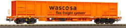 Piko 24553 Konténerszállító kocsi, Sgnns, WASCOSA, CH-Wasco VI (4015615245537)
