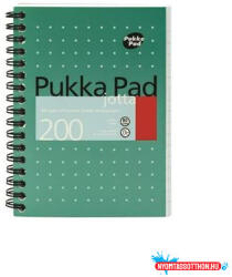 Pukka Pad Spirálfüzet, A6, vonalas, 100 lap, PUKKA PAD, "Metallic Jotta (COR_PUPJJM036V)