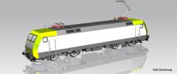 Piko 51133 Villanymozdony, BR 152 197-0, Captrain VI (4015615511335)
