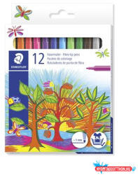 STAEDTLER Filctoll készlet, 1 mm, STAEDTLER "325", 12 különböző szín (TS325C12) - nyomtassotthon