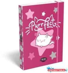 LIZZY Füzetbox, A5, LIZZYSULI, "Kit tok Stars Purrfect (COR_TICLFBKSA5)