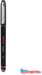 rOtring Rollertoll, 0, 7 mm, kupakos, ROTRING "Rollerball", fekete (COR_R2146104)