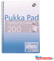 Pukka Pad Spirálfüzet, A4, vonalas, 100 lap, PUKKA PAD "Irlen Jotta Turquoise (COR_PUPRIJA4T)