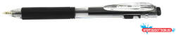 Pentel Golyóstoll, 0, 35 mm, nyomógombos, PENTEL "BK437", fekete (COR_PENBK437FK)