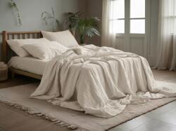 Lenjerie de pat din muselin Mussari bej deschis Dimensiune lenjerie de pat: 2 buc 70 x 90 cm | 200 x 220 cm Lenjerie de pat