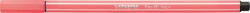 STABILO Filctoll, 1 mm, STABILO "Pen 68", neon piros (COR_TST68040)