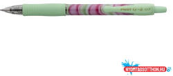 Pilot Zseléstoll, 0, 32 mm, nyomógombos, zöld tolltest, PILOT "G-2 Flow", kék (COR_PG27FLG)