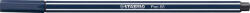 STABILO Filctoll, 1 mm, STABILO "Pen 68", éj szürke (COR_TST6898)