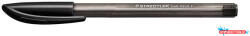 STAEDTLER Golyóstoll, 0, 3 mm, kupakos, STAEDTLER "Ball 432", fekete (COR_TS432F9)