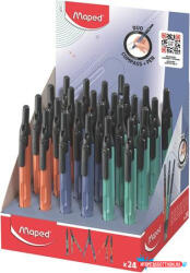 Maped Körző display, heggyel, 2in1, ceruzává alakítható, MAPED „Compass Pen, vegyes színek (IMA198701) - nyomtassotthon